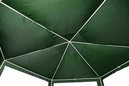 Namiot pawilon ogrodowy handlowy 2x2x2 m z oknami zielony MultiGarden