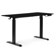 Biurko elektryczne regulowane 140x70 cm regulacja wysokości 76-121 cm ModernHome