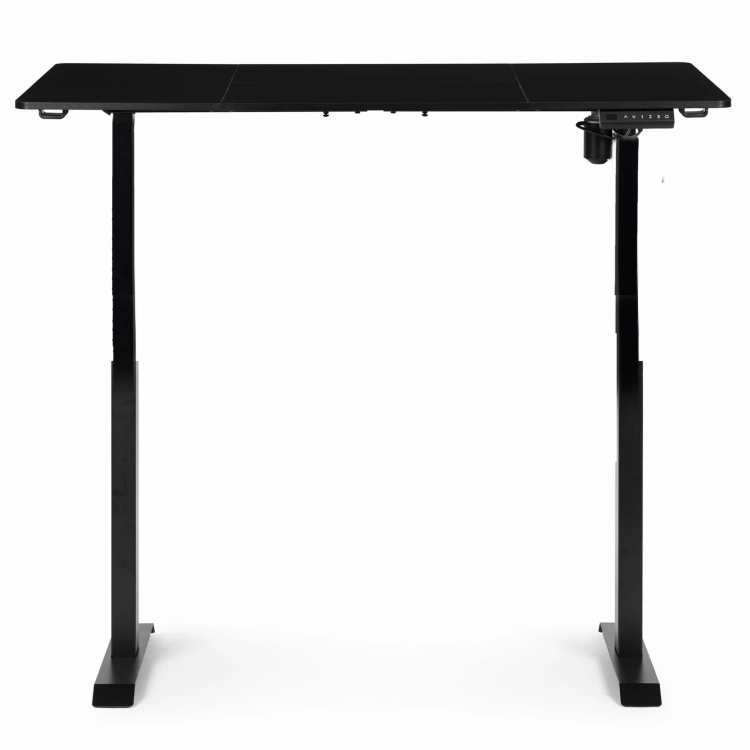 Biurko elektryczne regulowane 140x70 cm regulacja wysokości 76-121 cm ModernHome