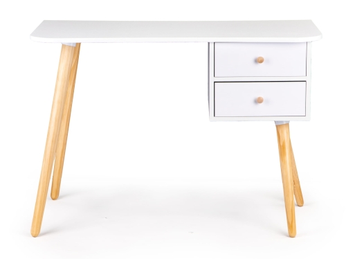 Nowoczesne biurko komputerowe stolik 2 szuflady ModernHome