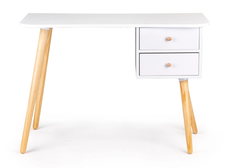 Nowoczesne biurko komputerowe stolik 2 szuflady ModernHome