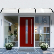 Daszek nad drzwi 120x80 cm zadaszenie osłona poliwęglan MultiGarden