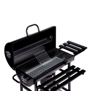 Grill węglowy ogrodowy z pokrywą termometr popielnik składane półki MultiGarden