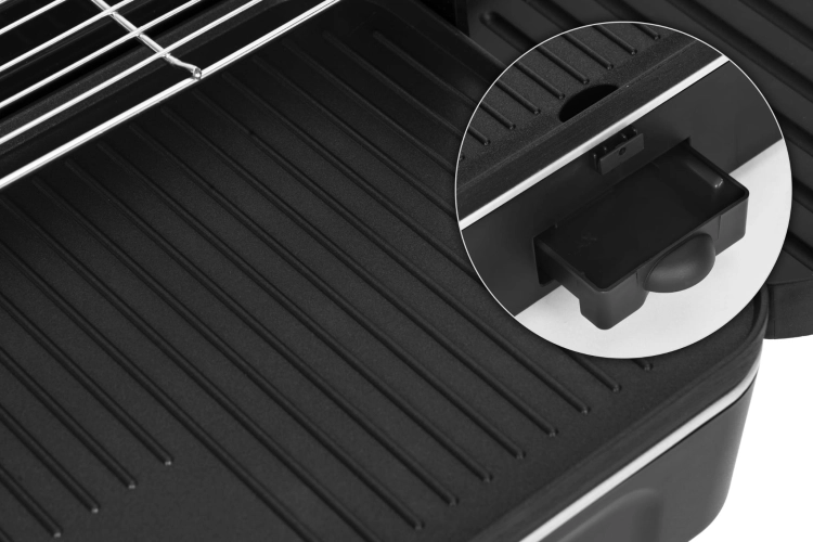 Grill elektryczny 3w1 stojący stołowy płyta grillowa ociekacz termostat MultiGarden